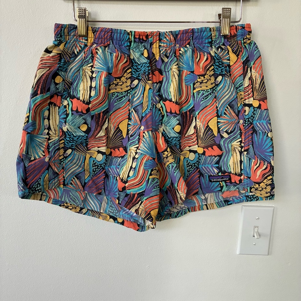 Patagonia Baggies Shorts in Joy / Pitch Blue - Picture 6 of 10